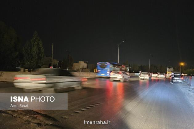 ترافیک نیمه سنگین در محورهای بازگشت از شمال کشور